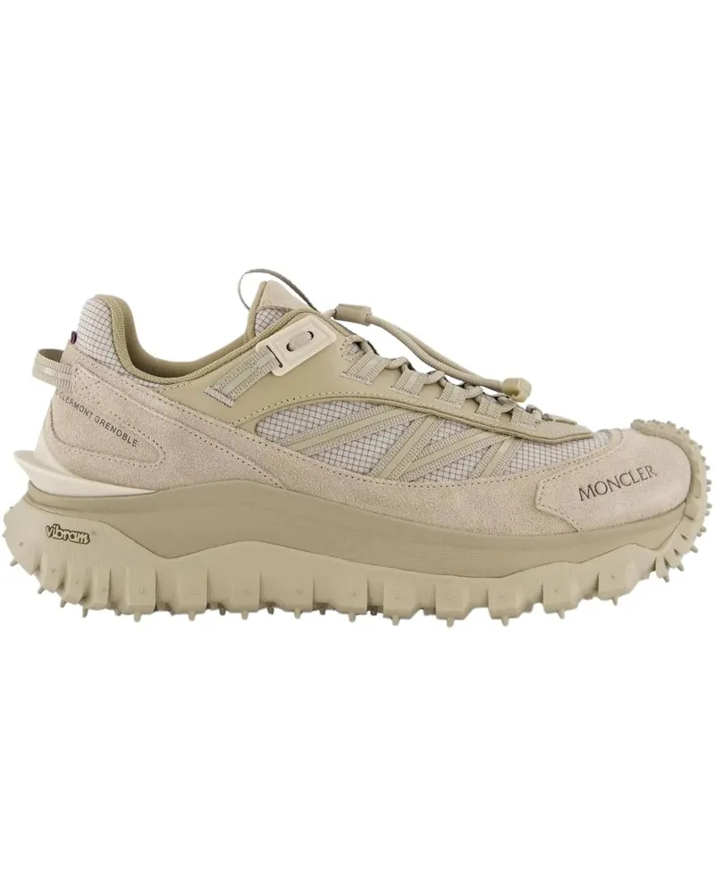 Moncler Low-Top Sneaker Heren Trailgrip Sneaker Beige beige Beige