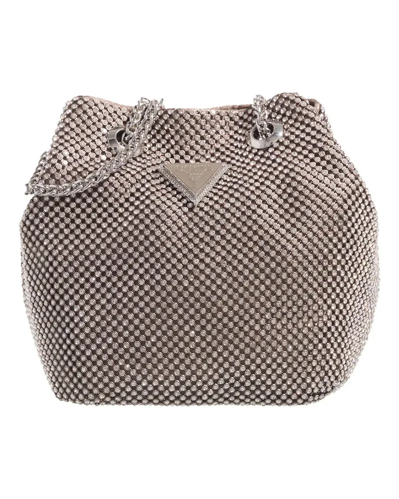 Guess Pochettes Zalina Pouch silberfarben 