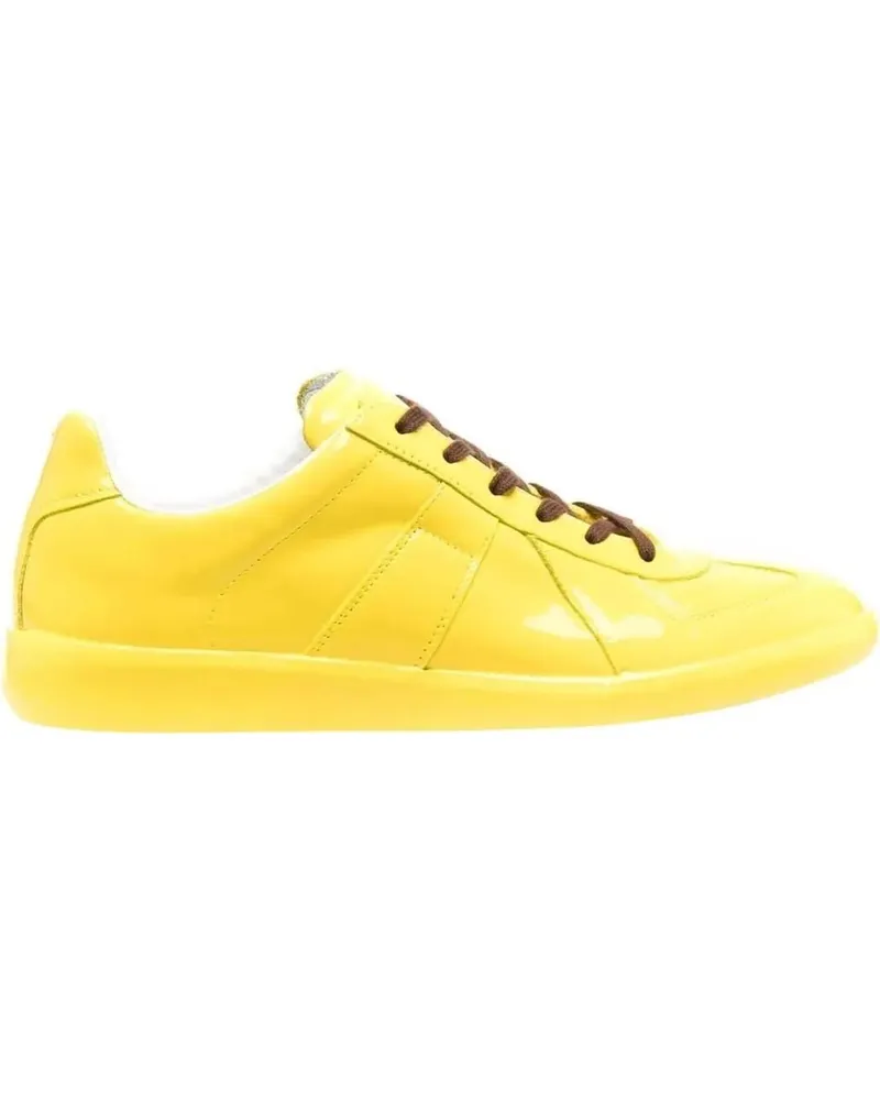 Maison Margiela Low-Top Sneaker "Replica" Low Top Sneakers gelb Gelb