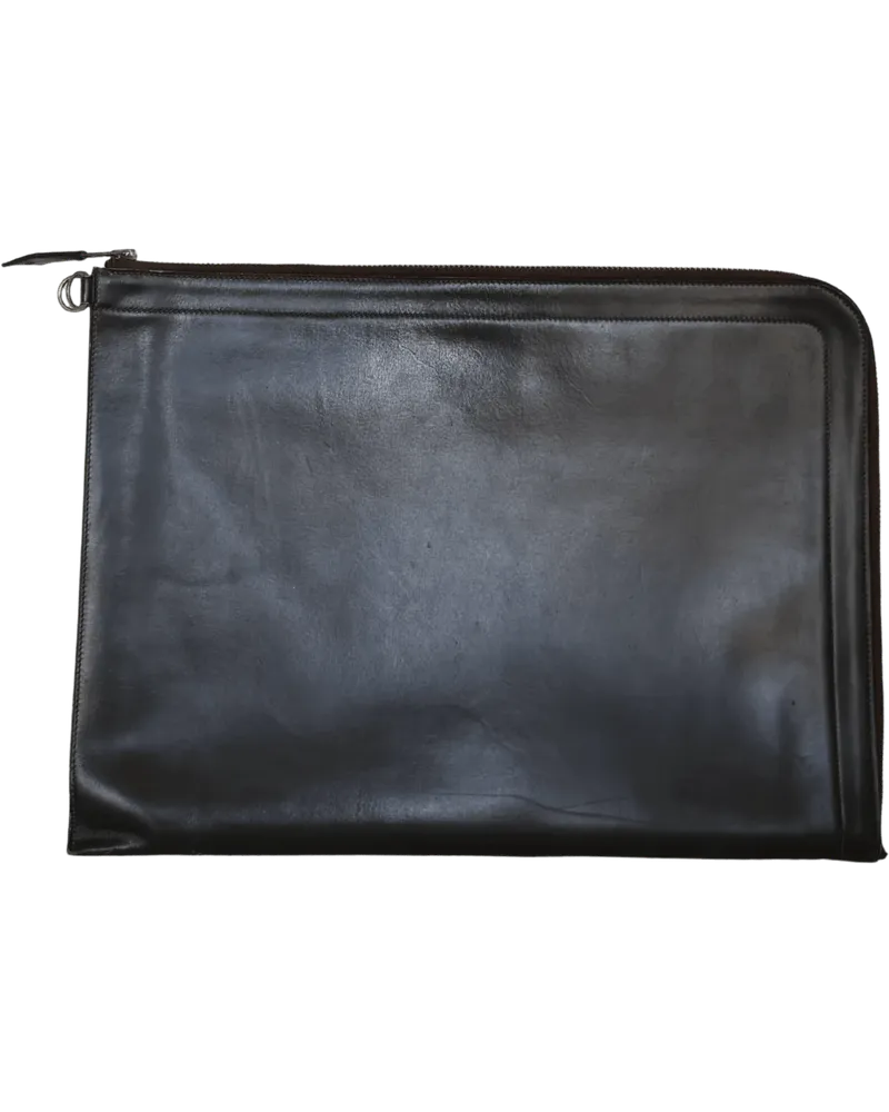 Hermès Businesstaschen & Reisegepäck Hermes briefcase, leather, dark brown, vintage 198 braun Braun