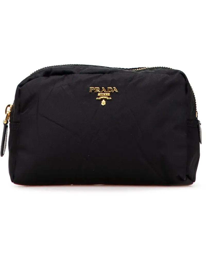 Prada Kosmetiktaschen Tessuto Pouch schwarz Schwarz