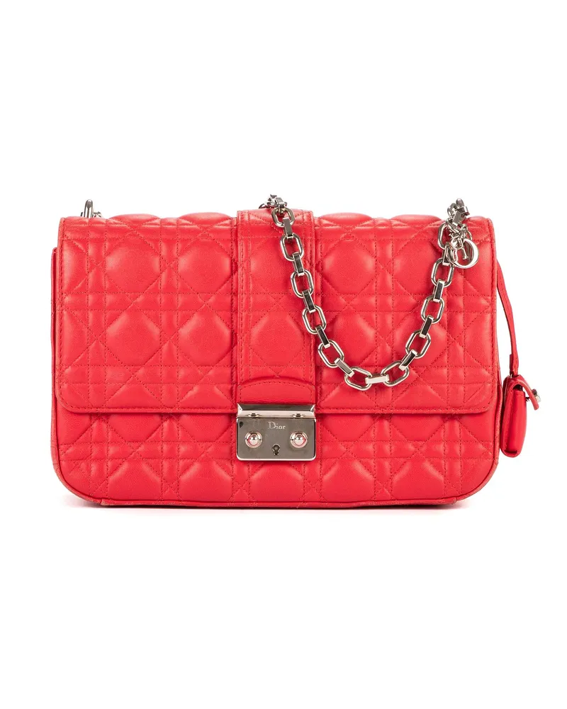 Dior Crossbody Bags Miss Dior Medium rot Rot