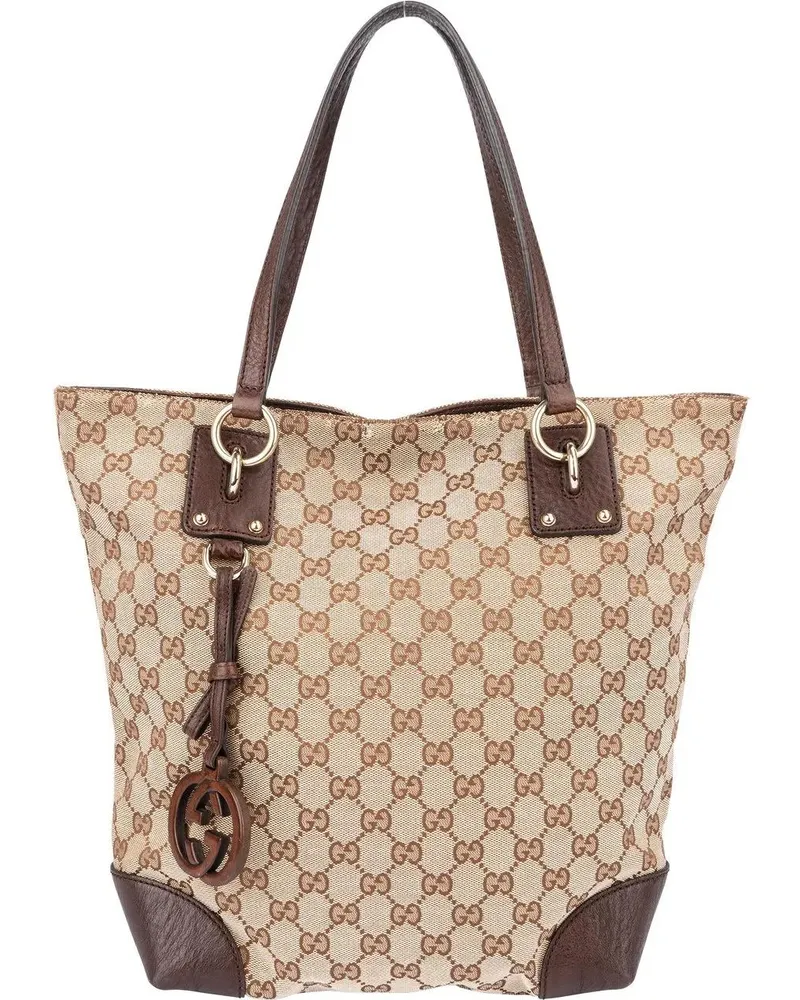 Gucci Crossbody Bags  GG Monogram Handbag braun Braun