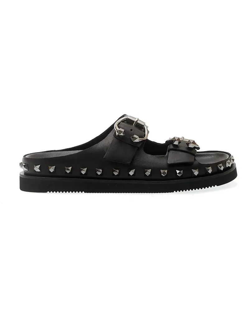 ash Sandalen Black Studded Slipper schwarz Schwarz