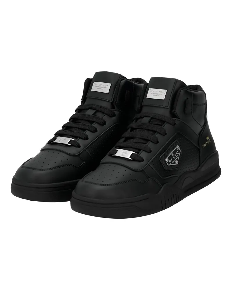 Philipp Plein Low-Top Sneaker Mid-Top Sneakers Street King schwarz Schwarz