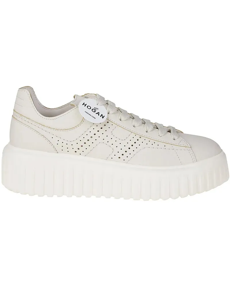 Hogan Low-Top Sneaker H-stripes Sneakers White weiß Weiß