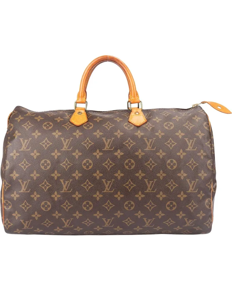 Louis Vuitton Crossbody Bags  Canvas Monogram Speedy 40 Handbag braun Braun