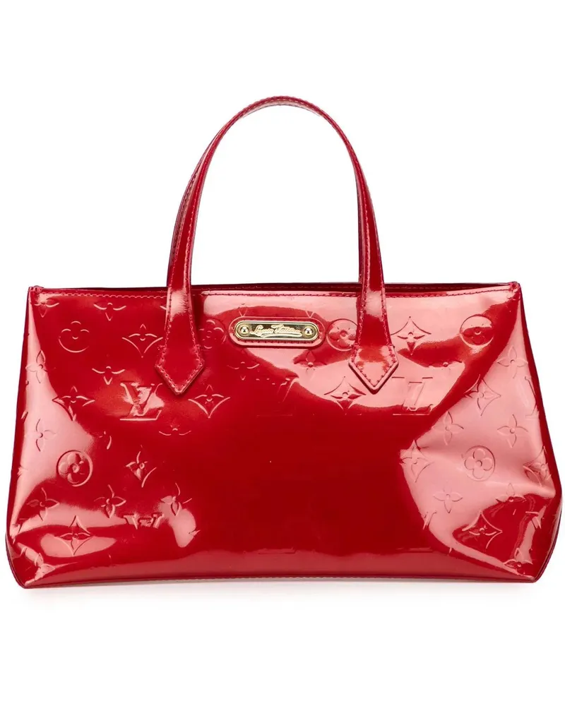 Louis Vuitton Crossbody Bags Monogram Vernis Wilshire PM rot Rot