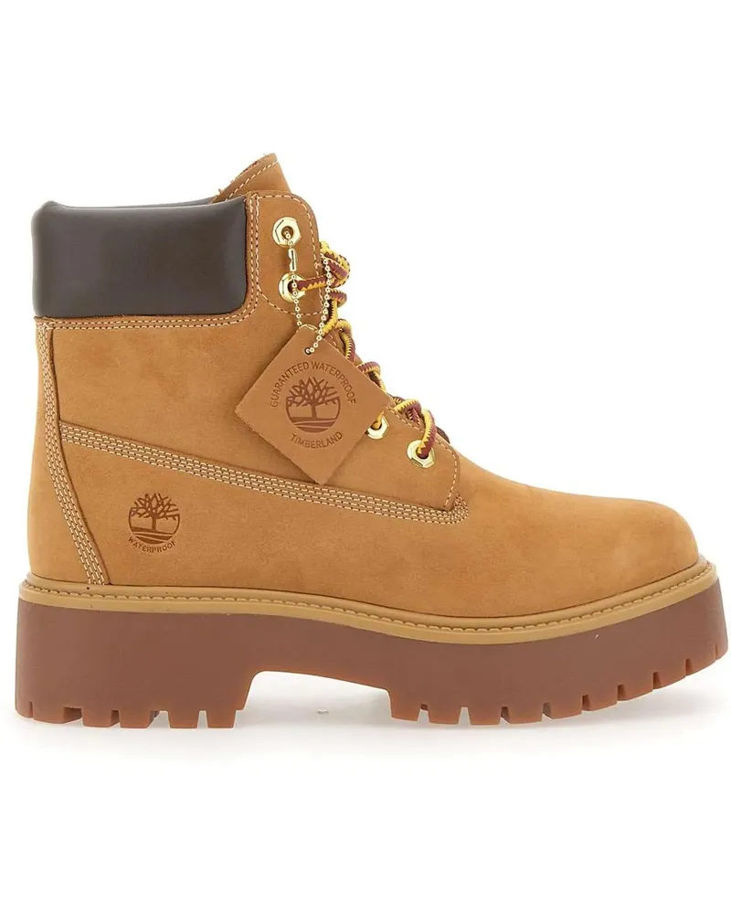 Timberland Stiefel Stivale Stringato W Impermeabile Stone Street 6-In braun Braun