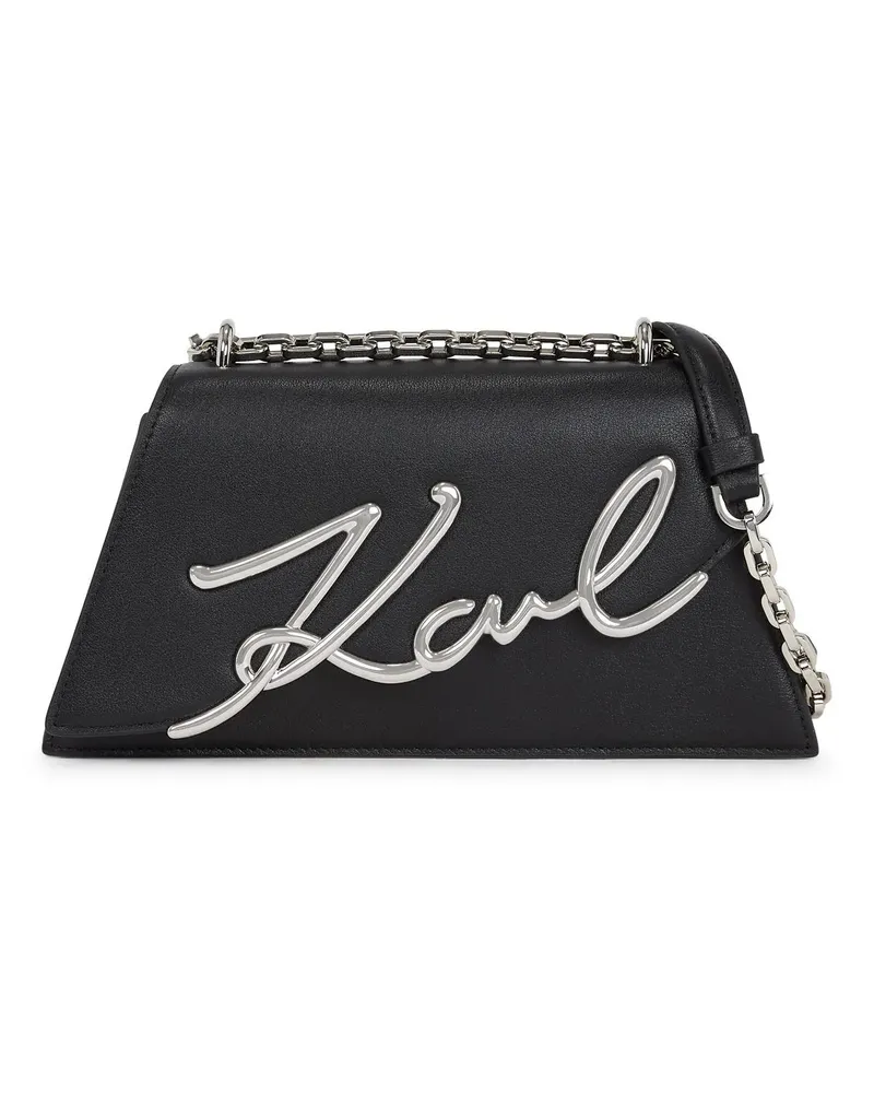 Karl Lagerfeld Hobo Bags K/SIGNATURE SCHULTERTASCHE schwarz Schwarz