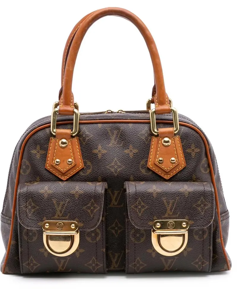 Louis Vuitton Crossbody Bags Monogram Manhattan PM braun Braun