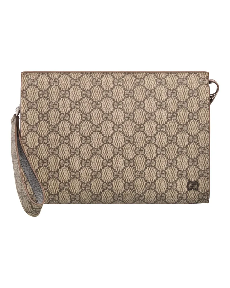 Gucci Pochettes GG Pouch beige Beige