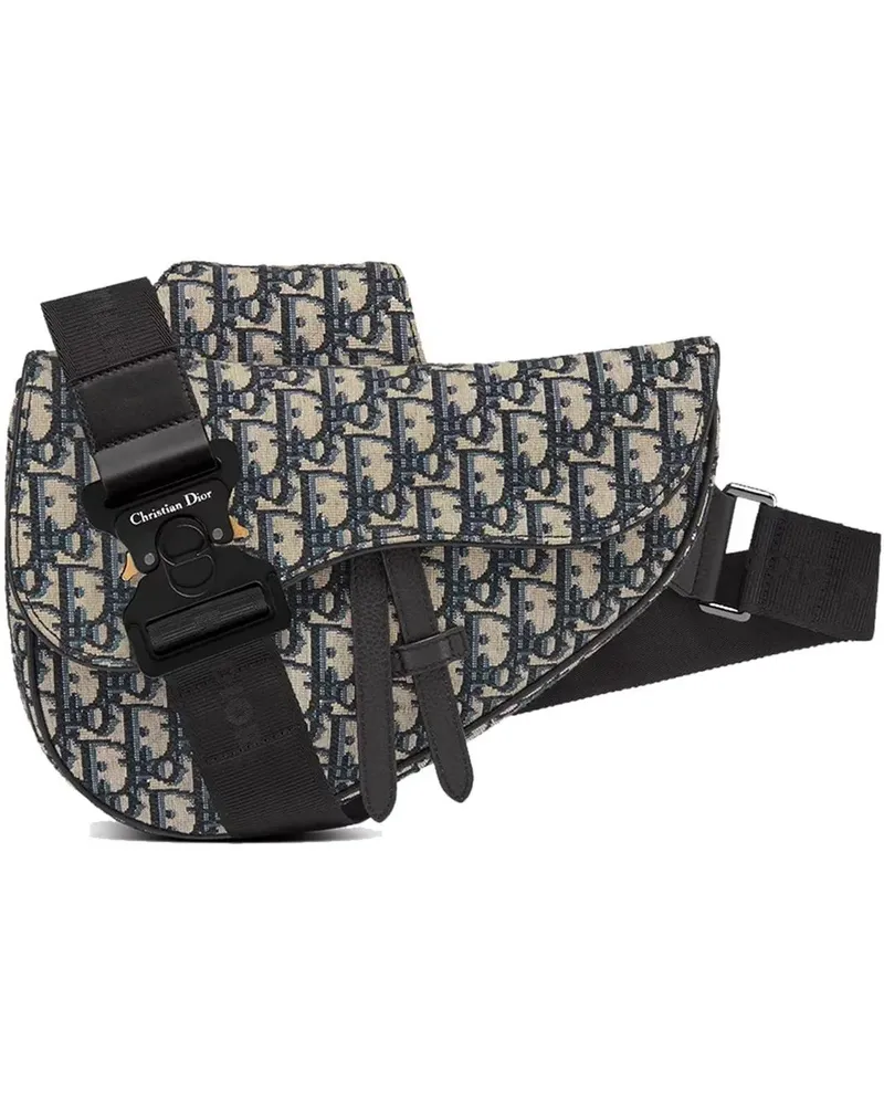Dior Crossbody Bags Dior Saddle Oblique Shoulder Bag beige Beige