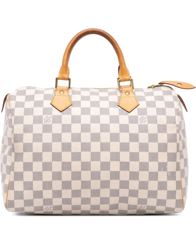 Louis Vuitton Crossbody Bags Damier Azur Speedy 30 weiß Weiß