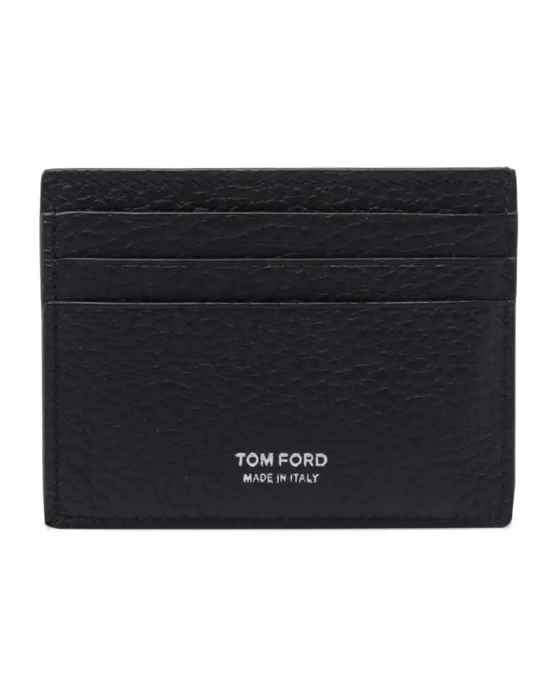 Tom Ford Portemonnaies Bifold Wallet In Deer Print schwarz Schwarz