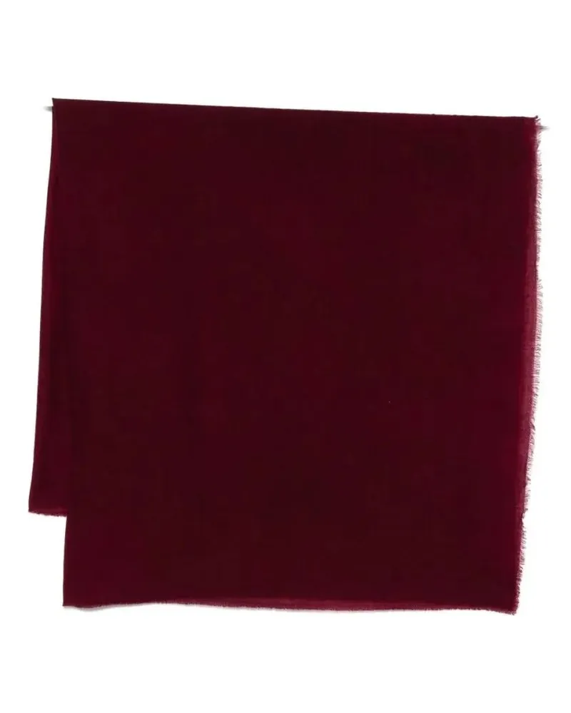 Faliero Sarti Tücher & Schals Bordeaux Wool And Cashmere Scarf schwarz Schwarz