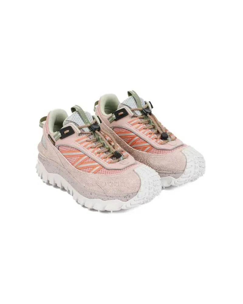 Moncler Sneakers Pastel Pink Trailgrip Sneakers Beige