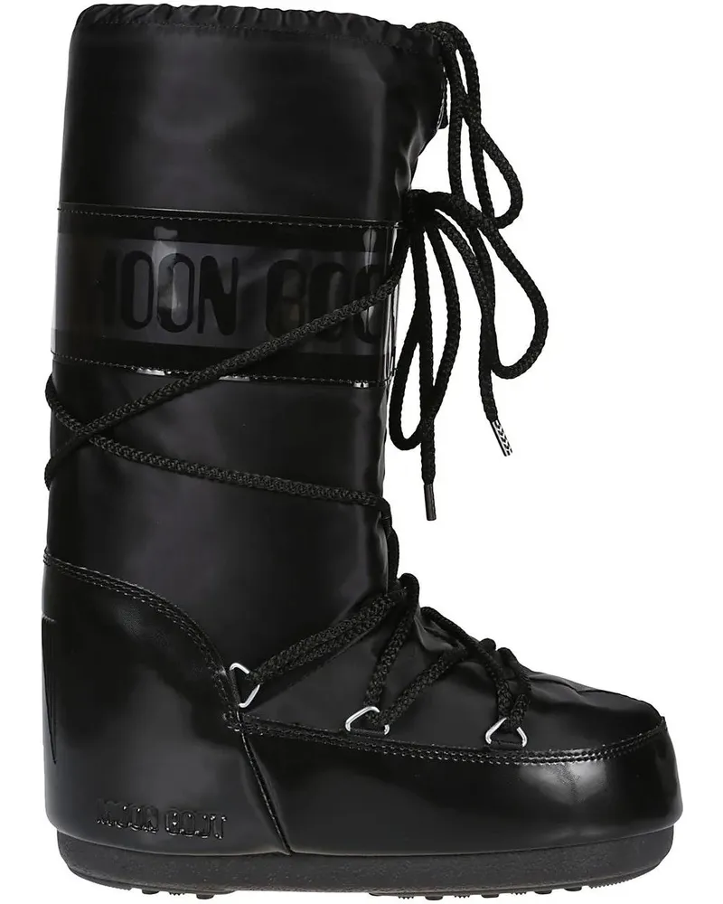 Moon Boot Stiefel Icon Glance Boots Black schwarz Schwarz