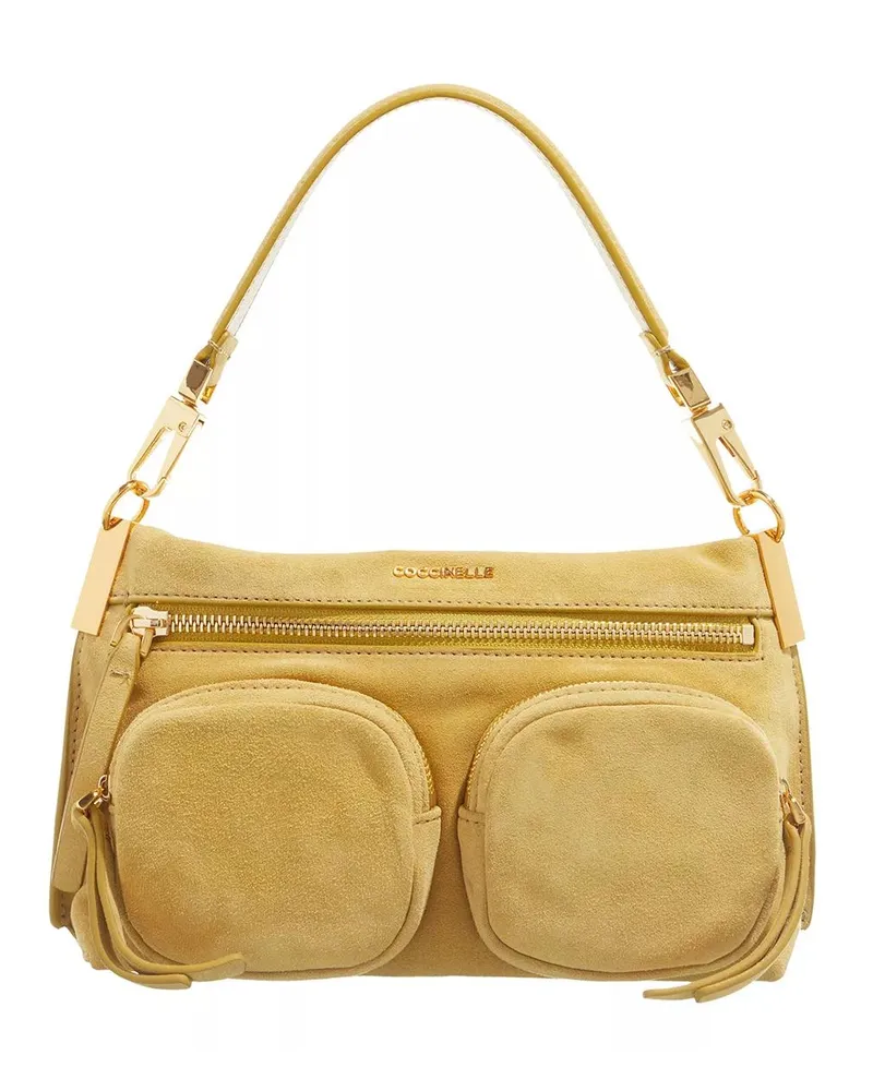 Coccinelle Satchels Hyle Suede gelb Gelb