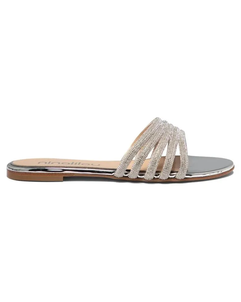NINALILOU Sandalen "Elisa 101" Sandals silberfarben 