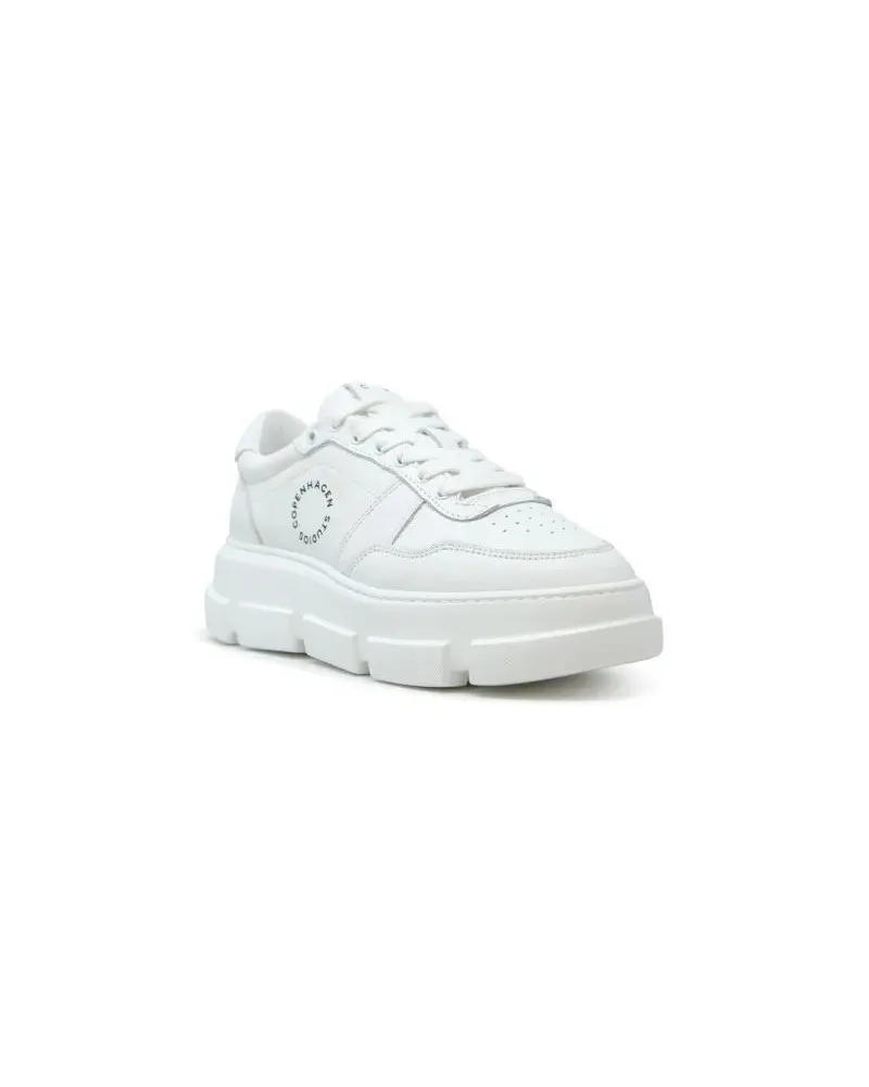 Copenhagen Low-Top Sneaker F5cph435 White Leather Sneakers weiß Weiß