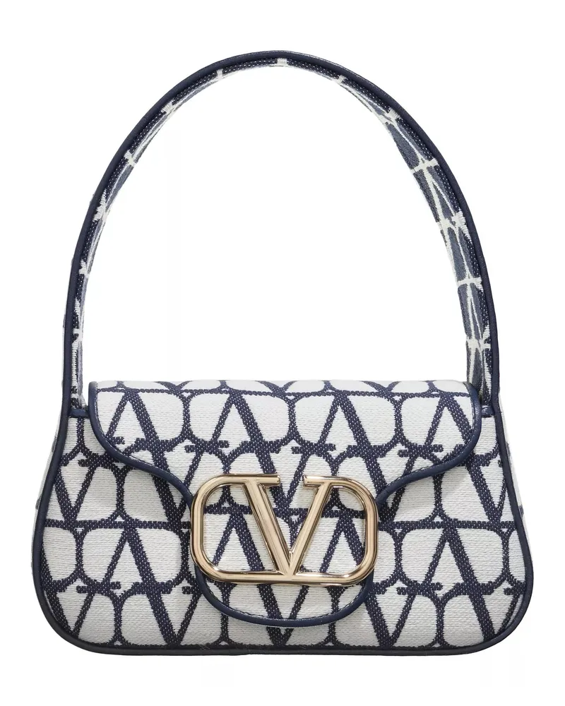 Valentino Garavani Crossbody Bags Leather Bag Blau