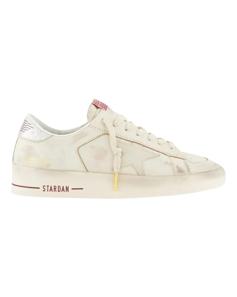 Golden Goose Low-Top Sneaker Stardan Leather Upper Sneakers weiß Weiß