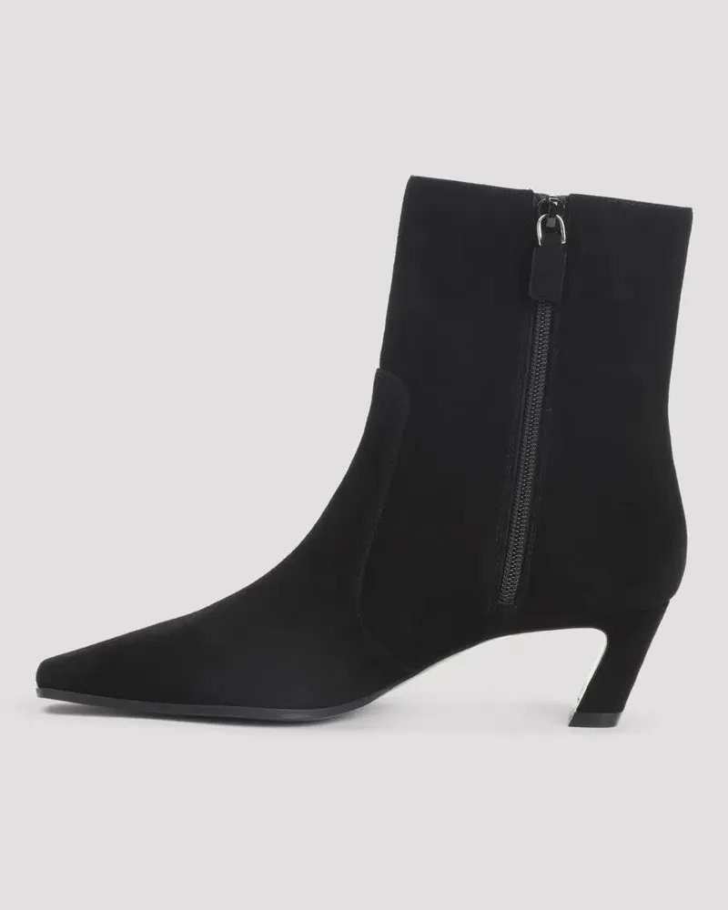 Stuart Weitzman Stiefel Stassi Zip 50 Bootie schwarz Schwarz