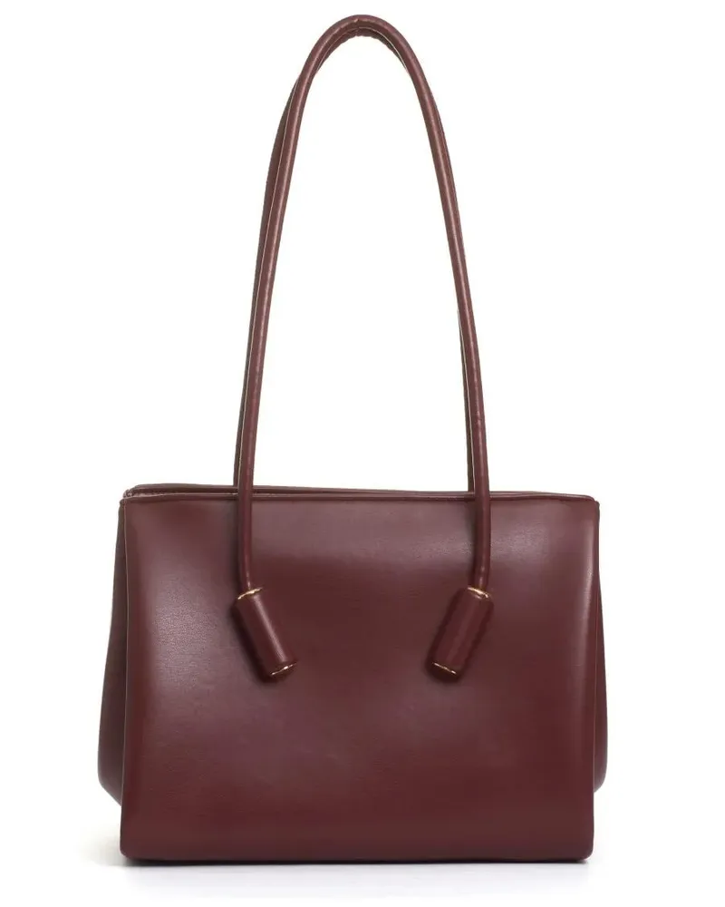 THEMOIRÈ Hobo Bags Burgundy Eco-Leather Bag rot Rot