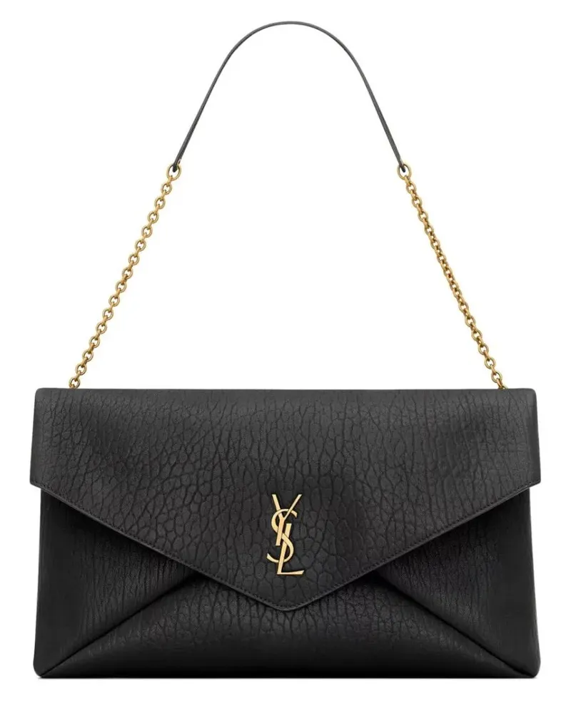 Saint Laurent Clutches "Envelope Cassandre" Xxl Clutch Bag schwarz Schwarz