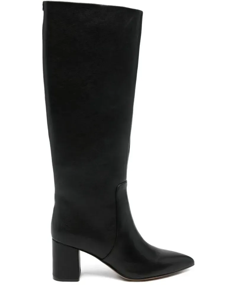 Twin-Set Stiefel Black Ankle Boots With Pointed Toe schwarz Schwarz