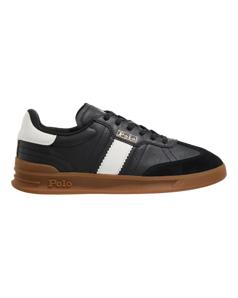 Ralph Lauren Low-Top Sneaker Htr Aera-Sneakers-Low Top Lace schwarz Schwarz
