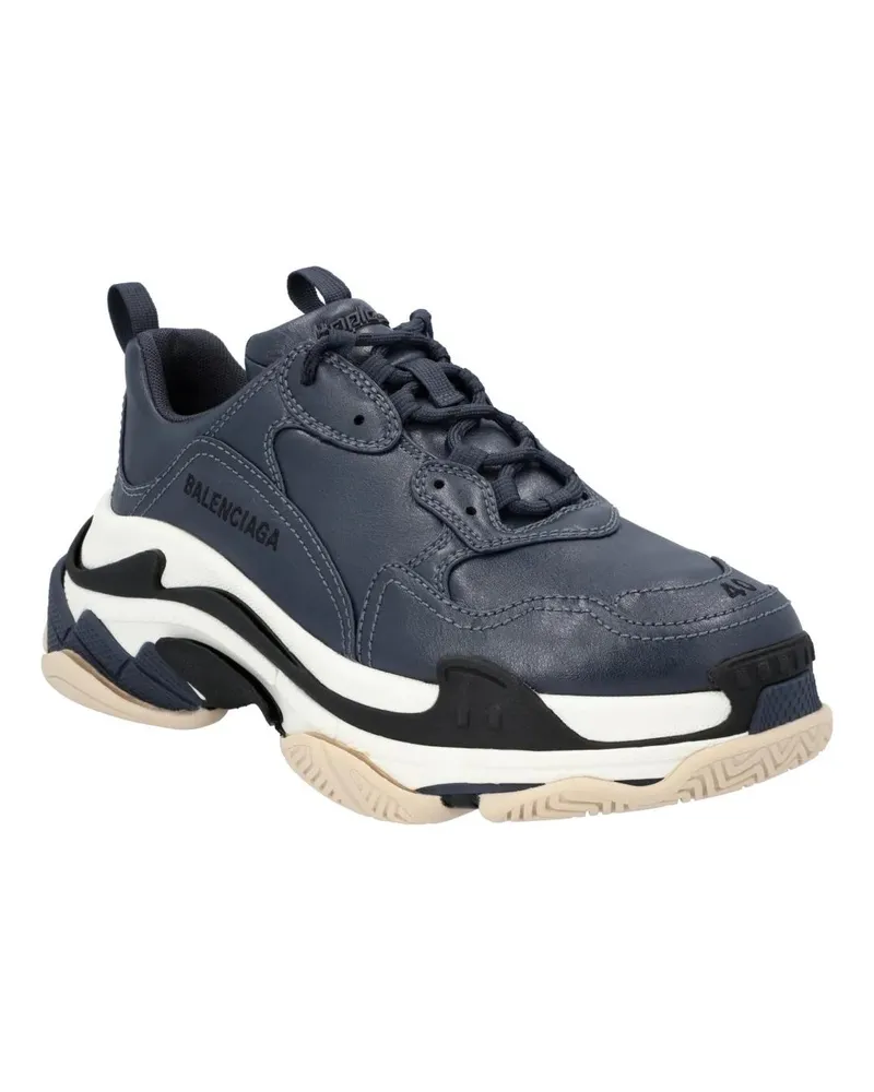 Balenciaga Low-Top Sneaker Triple S Blue blau Blau