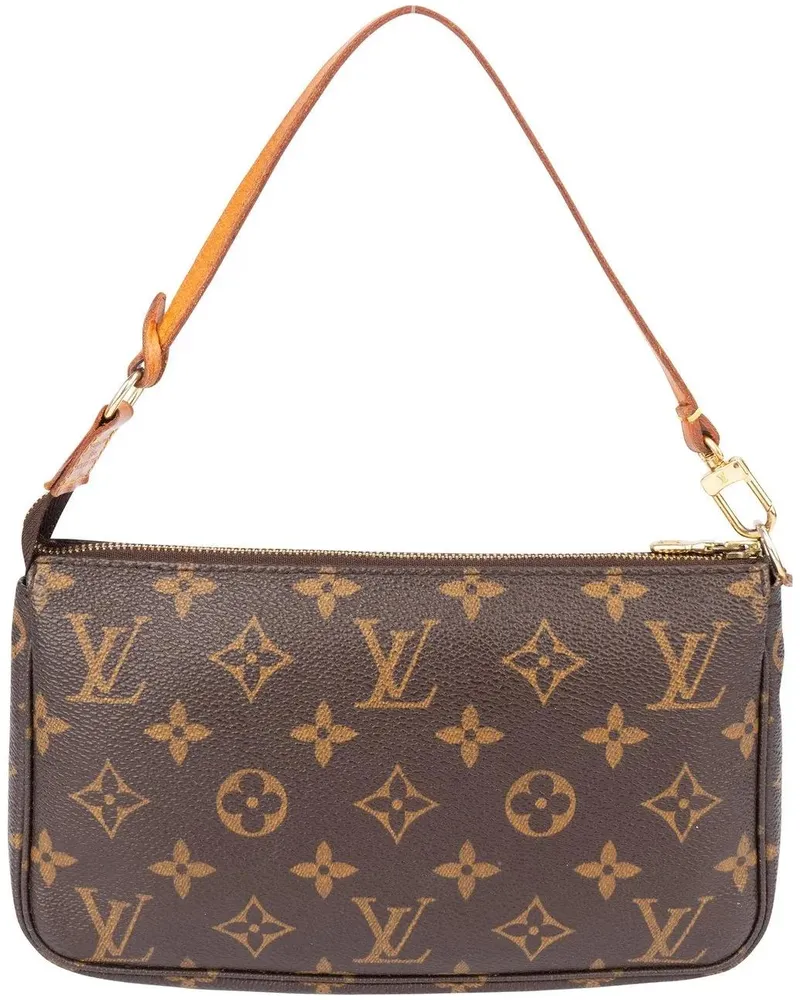 Louis Vuitton Crossbody Bags  Canvas Monogram Pochette Accessoire braun Braun