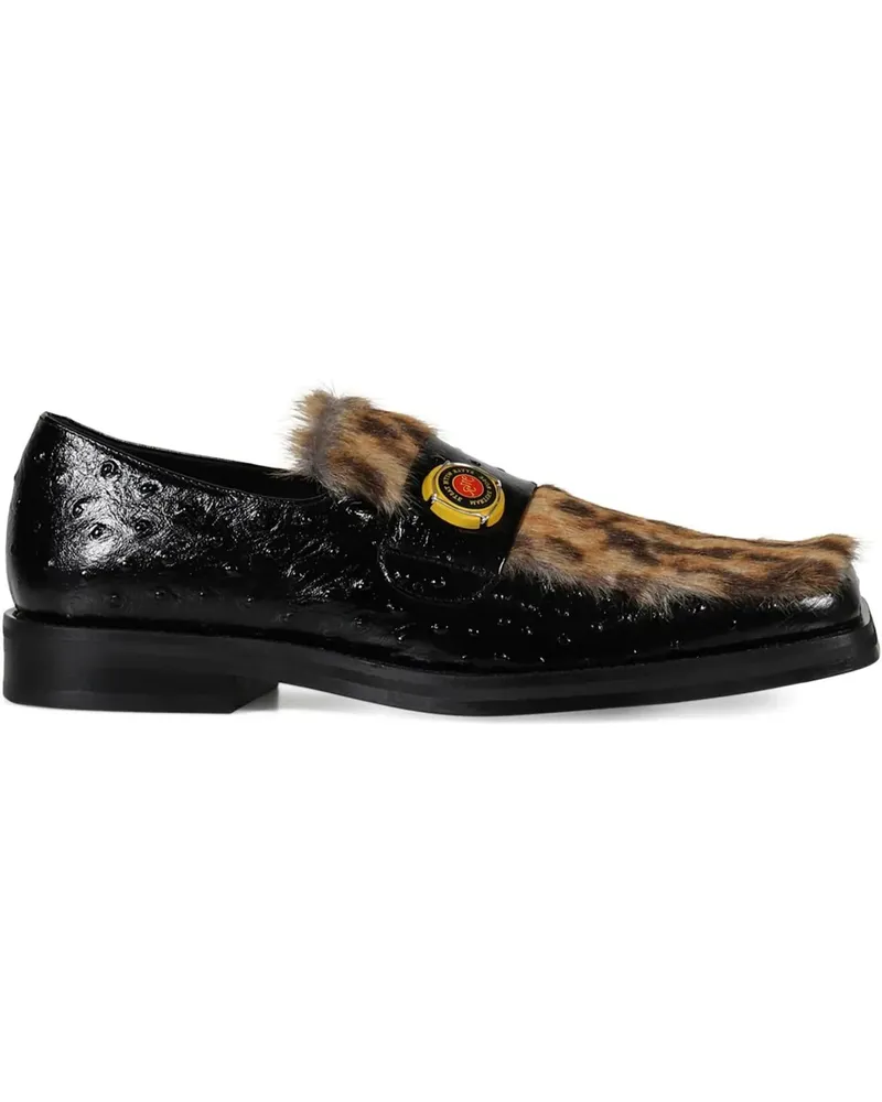 Martine Rose Low-Top Sneaker CHAMPAGNE CAP SQUARE TOE LOAFER BLACK schwarz Schwarz