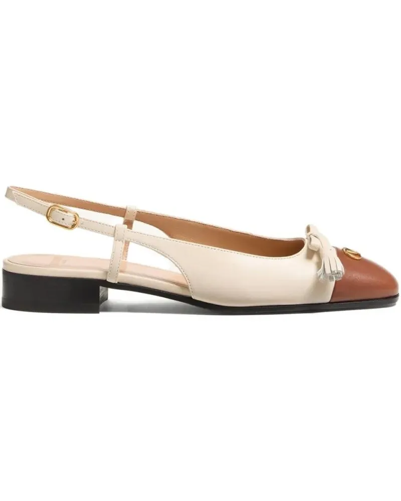 Valentino Garavani Ballerina Valet Du Roi Kid beige Beige