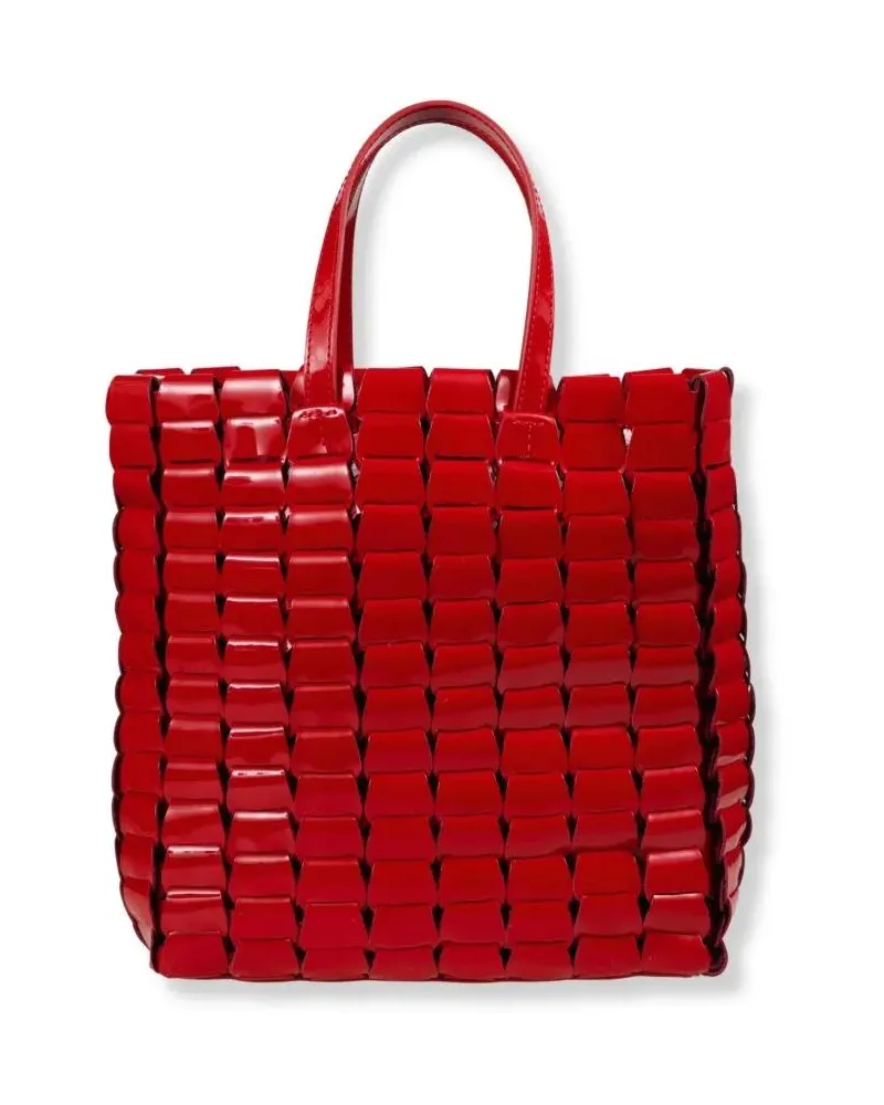 Dragon Diffusion Shopper & Totes Structured Handbag With Top Handle And Minimalist rot Rot