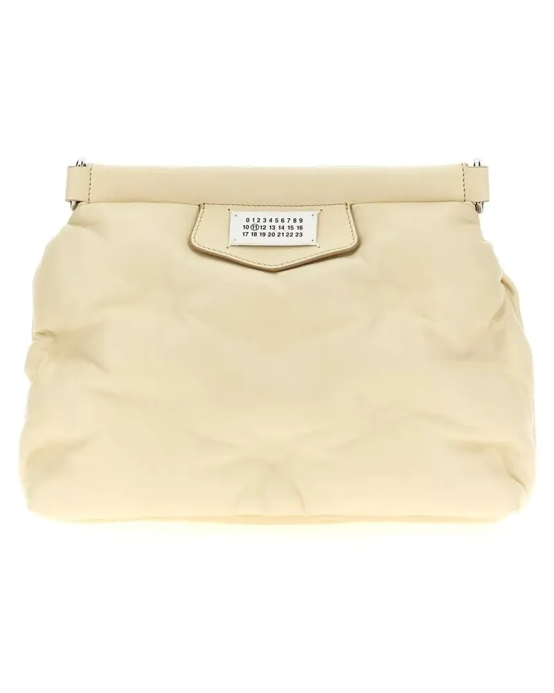 Maison Margiela Hobo Bags 'Glam Slam Classique Small' Crossbody Bag beige Beige