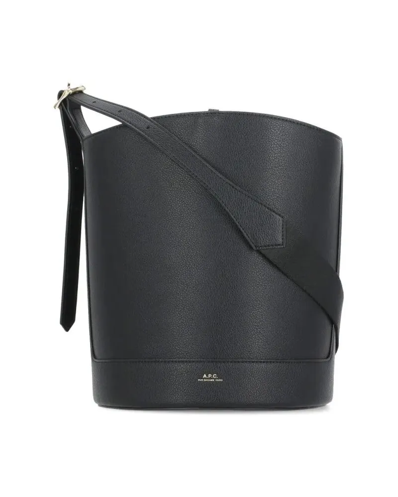 A.P.C. Shopper Ana Shoulder Bag Schwarz