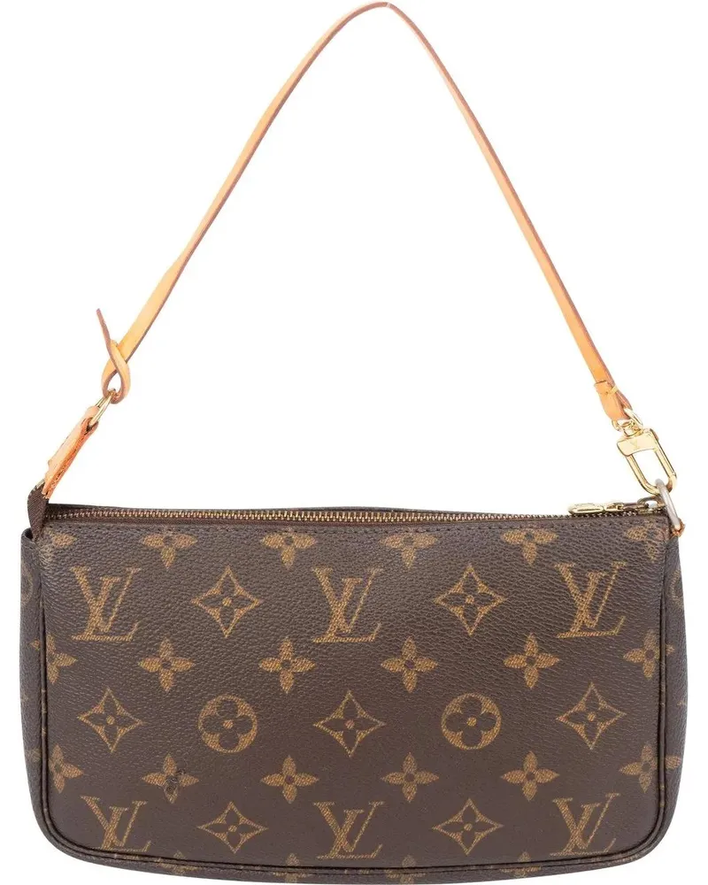 Louis Vuitton Crossbody Bags  Canvas Monogram Pochette Accessoire braun Braun