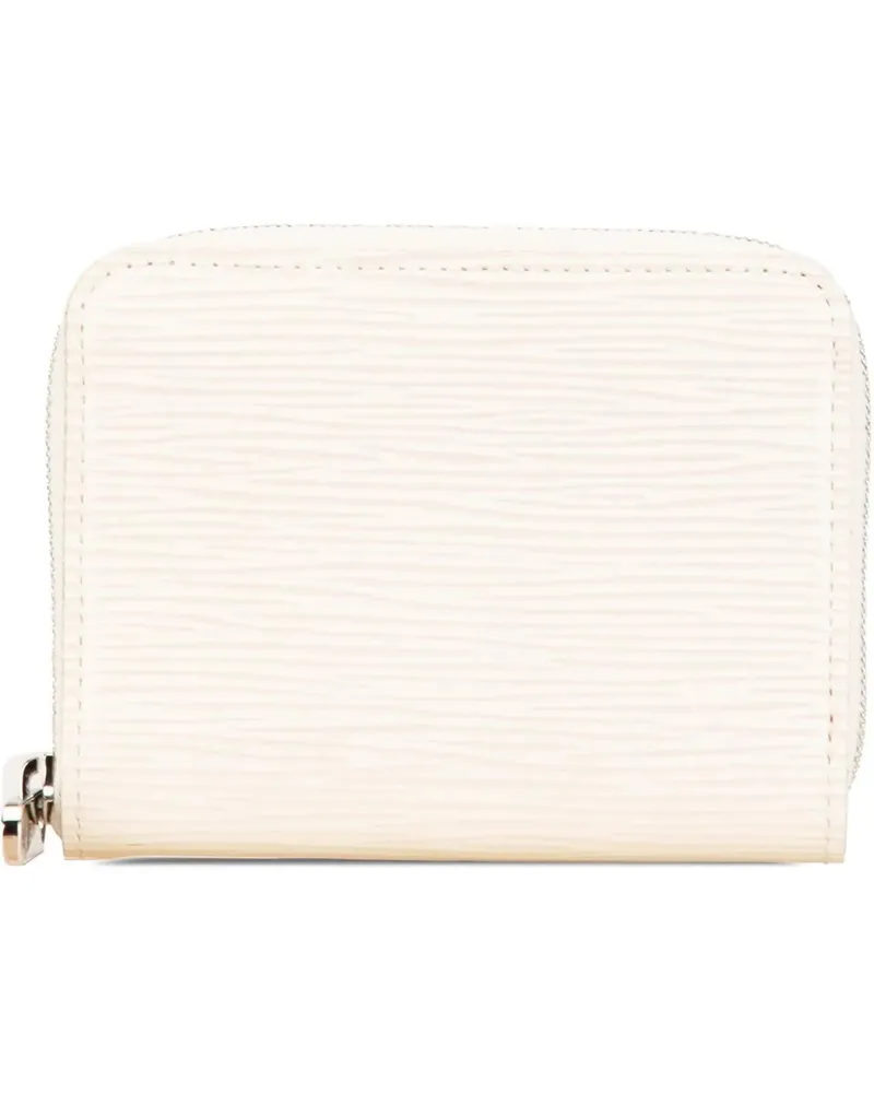 Louis Vuitton Portemonnaie 2010 Epi Zippy Coin Purse weiß Weiß