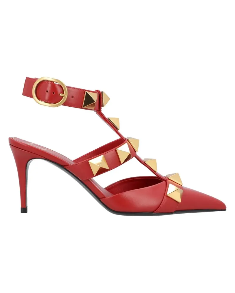 Valentino Garavani Hohe Schuhe Roman Stud Pumps 80Mm Red rot Rot