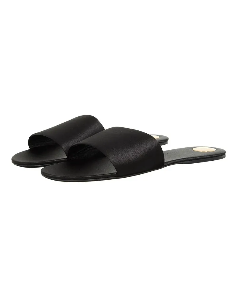 Saint Laurent Sandalen Toe Satin Sandals schwarz Schwarz