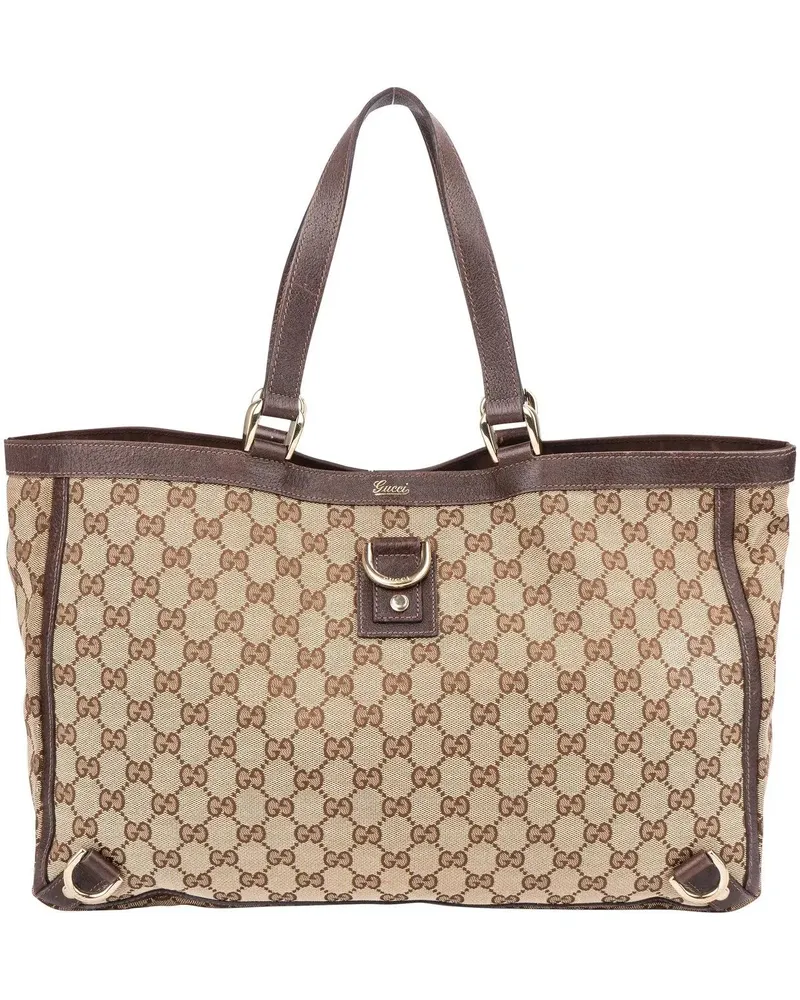 Gucci Crossbody Bags  GG Monogram Abbey Handbag braun Braun