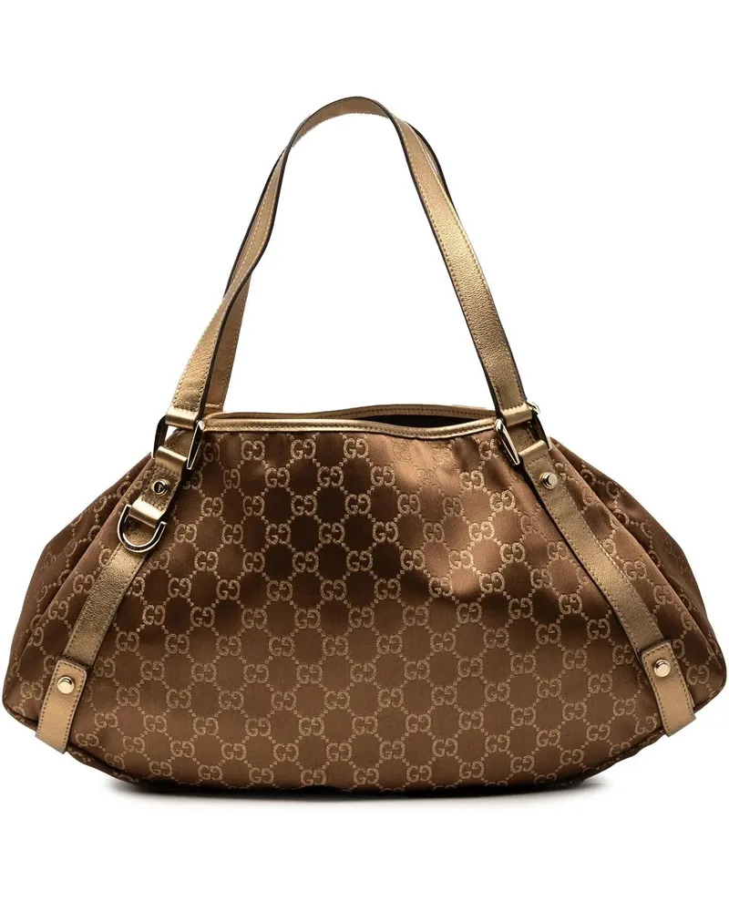 Gucci Shopper GG Canvas Abbey D Ring Tote braun Braun