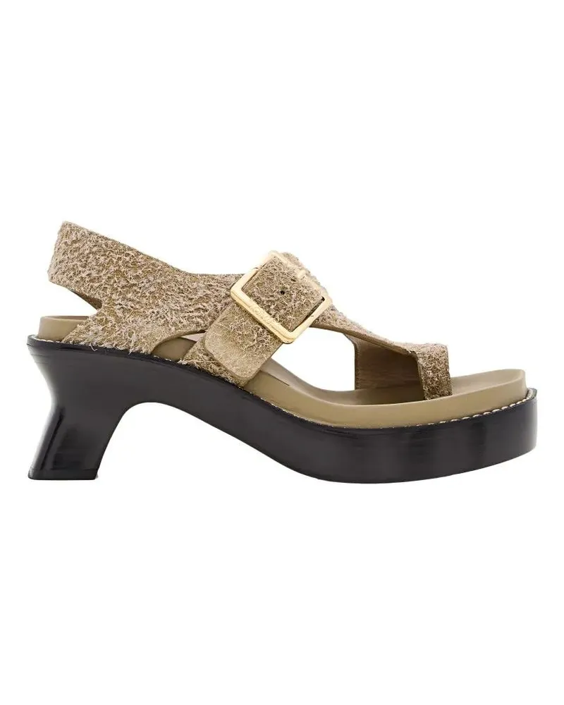 Loewe Sandalen Ease Heel Sandal 90 braun Braun