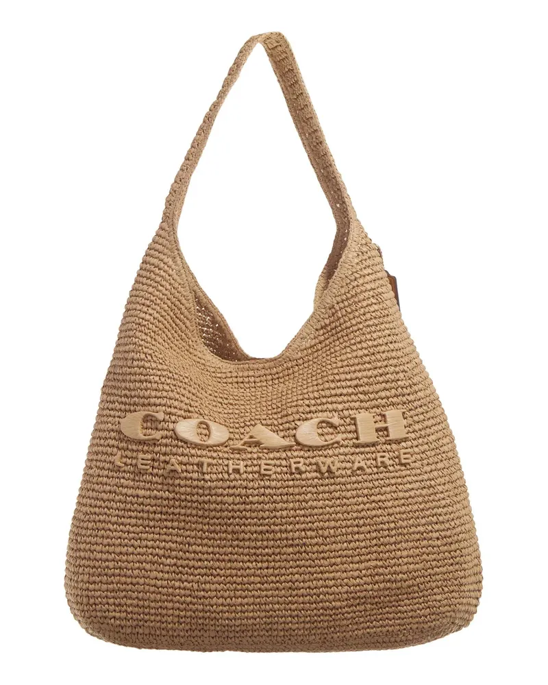 Coach Crossbody Bags Straw Bk 39;Brass/Nat beige Beige