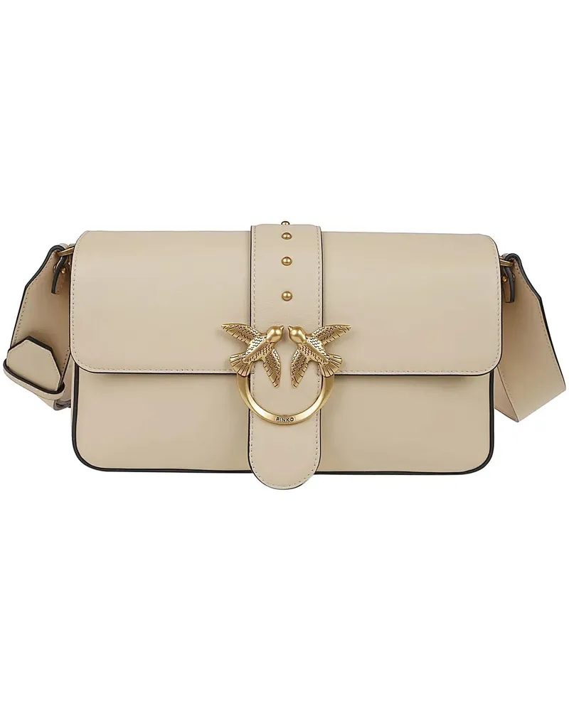 Pinko Businesstaschen & Reisegepäck Love One Classic Slouchy Bag Nude & Neutrals beige Beige