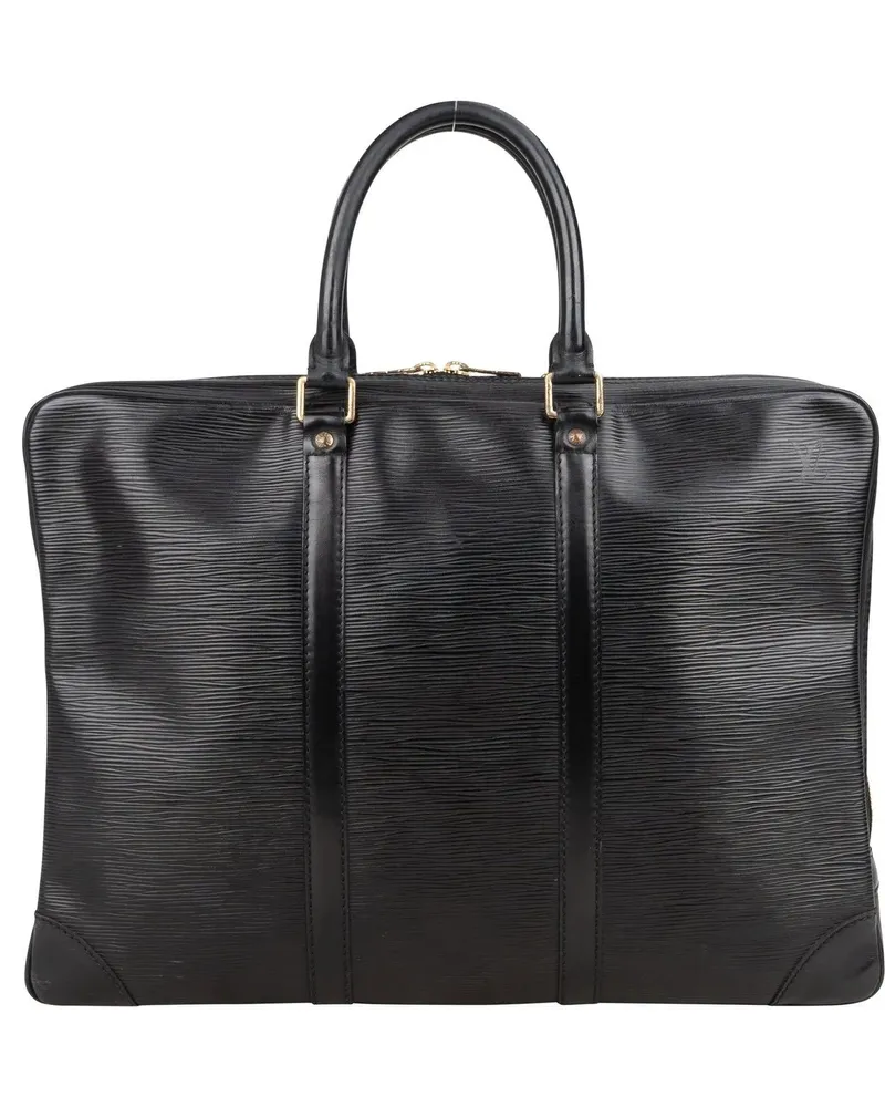 Louis Vuitton Crossbody Bags  Noir Epi Leather Porte Documents Bus schwarz Schwarz