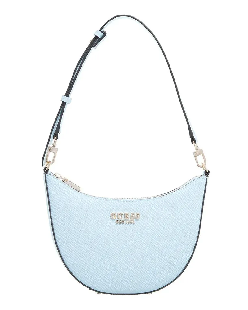 Guess Hobo Bags Fedana Mini Top Zip Shldr Bag blau Blau